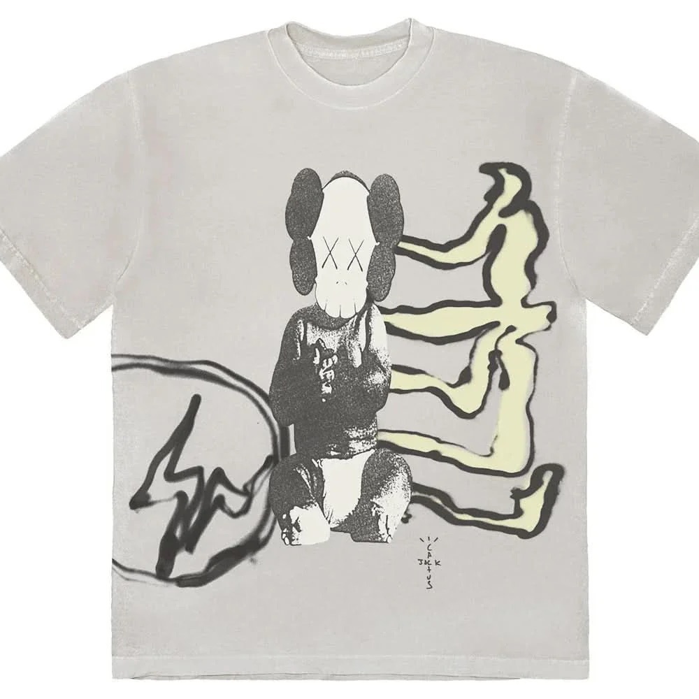 Cactus Jack by Travis Scott x KAWS For Fragment Tee Size Medium